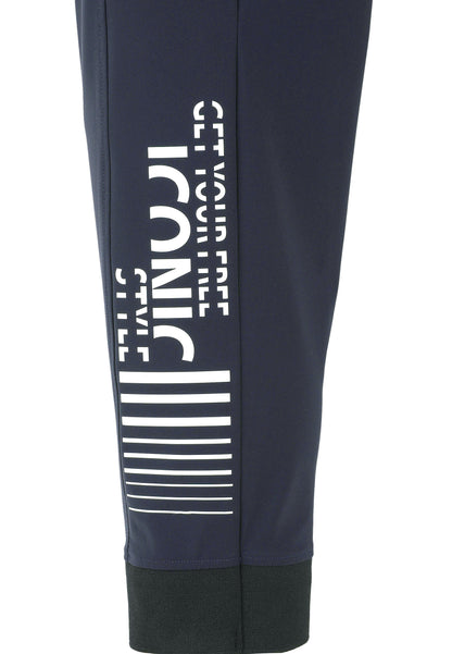 7/8-Hose Stretch mit Strickbündchen