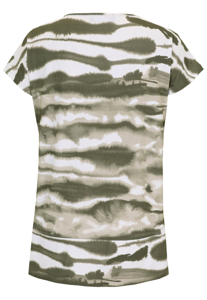 Shirt mit Batik-Print