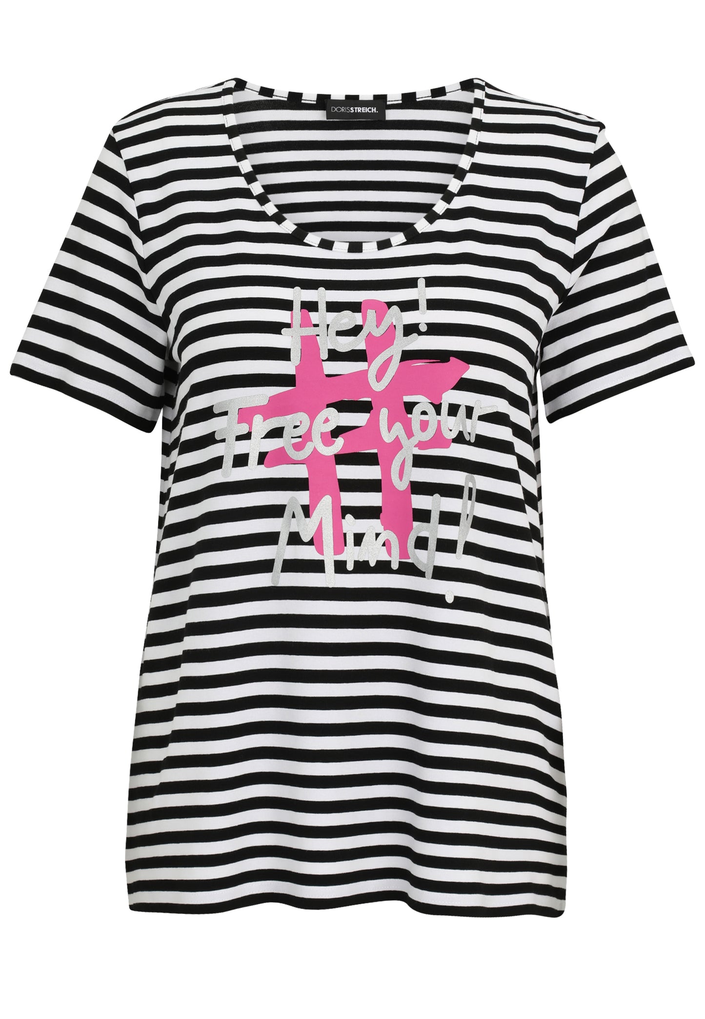 T-Shirt mit Ringel-Muster