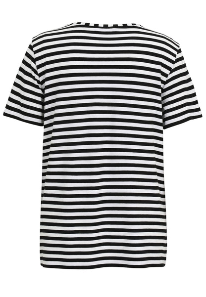 T-Shirt mit Ringel-Muster