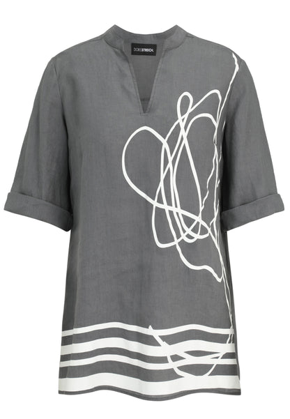 Bluse aus luftig leichtem Leinen