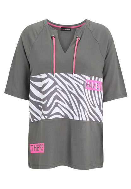 Sweatshirt mit Grafik-Motiv