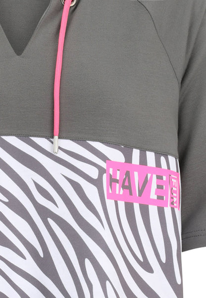 Sweatshirt mit Grafik-Motiv