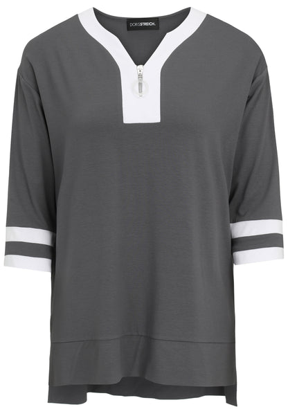 Long-Shirt mit 3/4-Arm