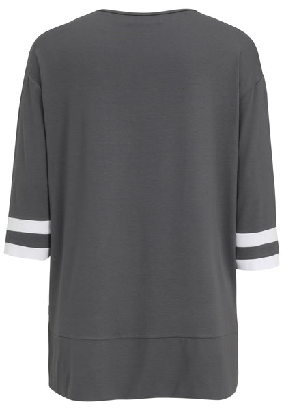 Long-Shirt mit 3/4-Arm
