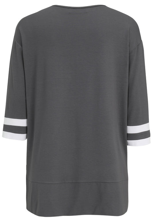 Long-Shirt mit 3/4-Arm