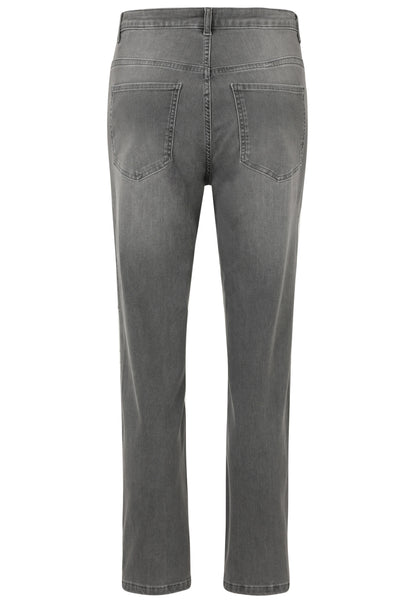 5-pocket Jeans Hose mit Metall-Plättchen