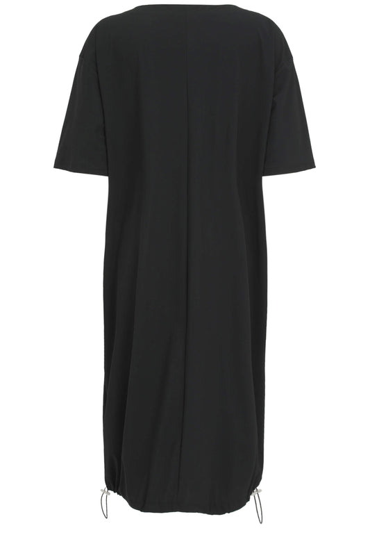 Kleid aus Wirkware mit 3/4-Arm
