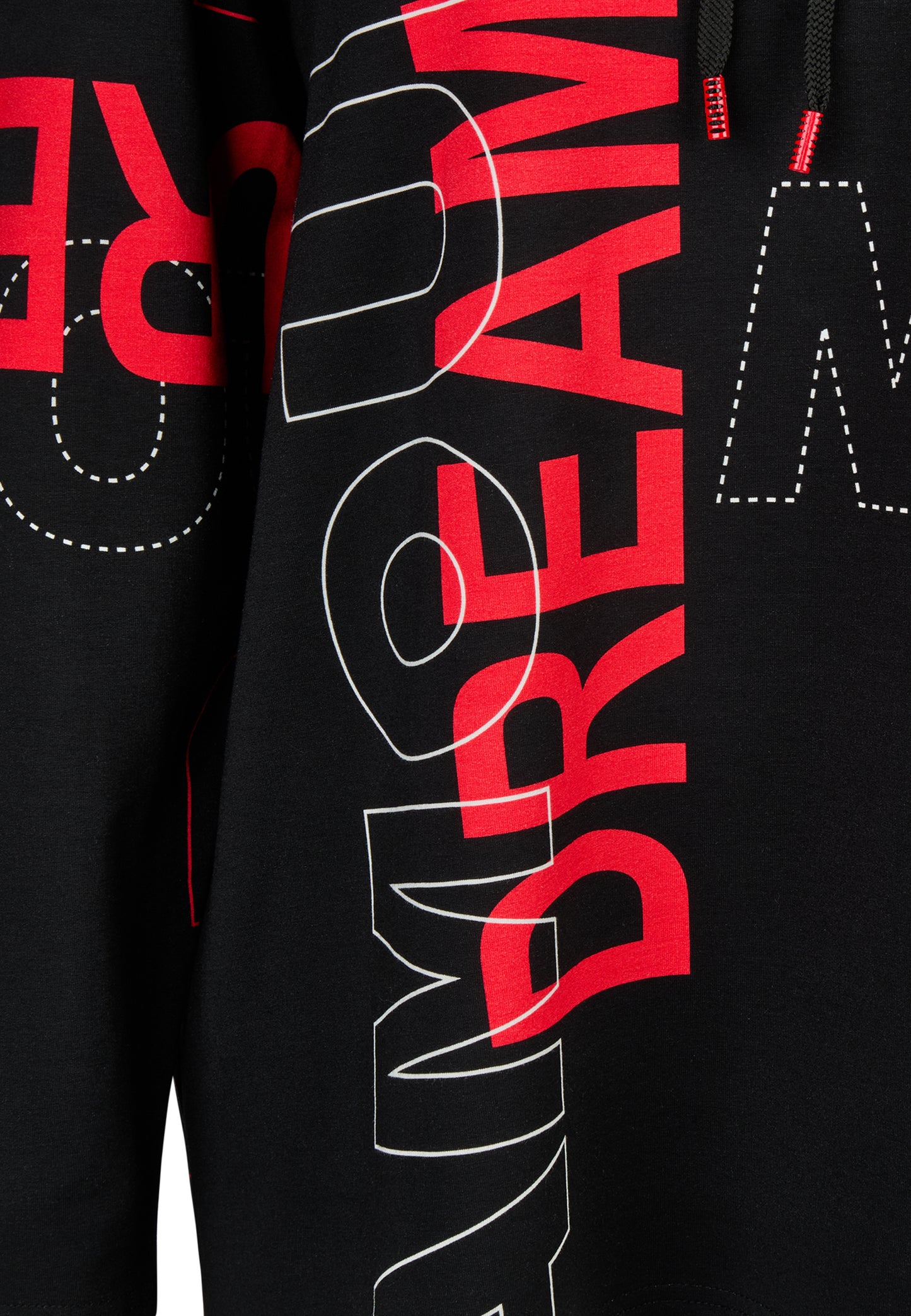Sweatshirt mit Wording-Print