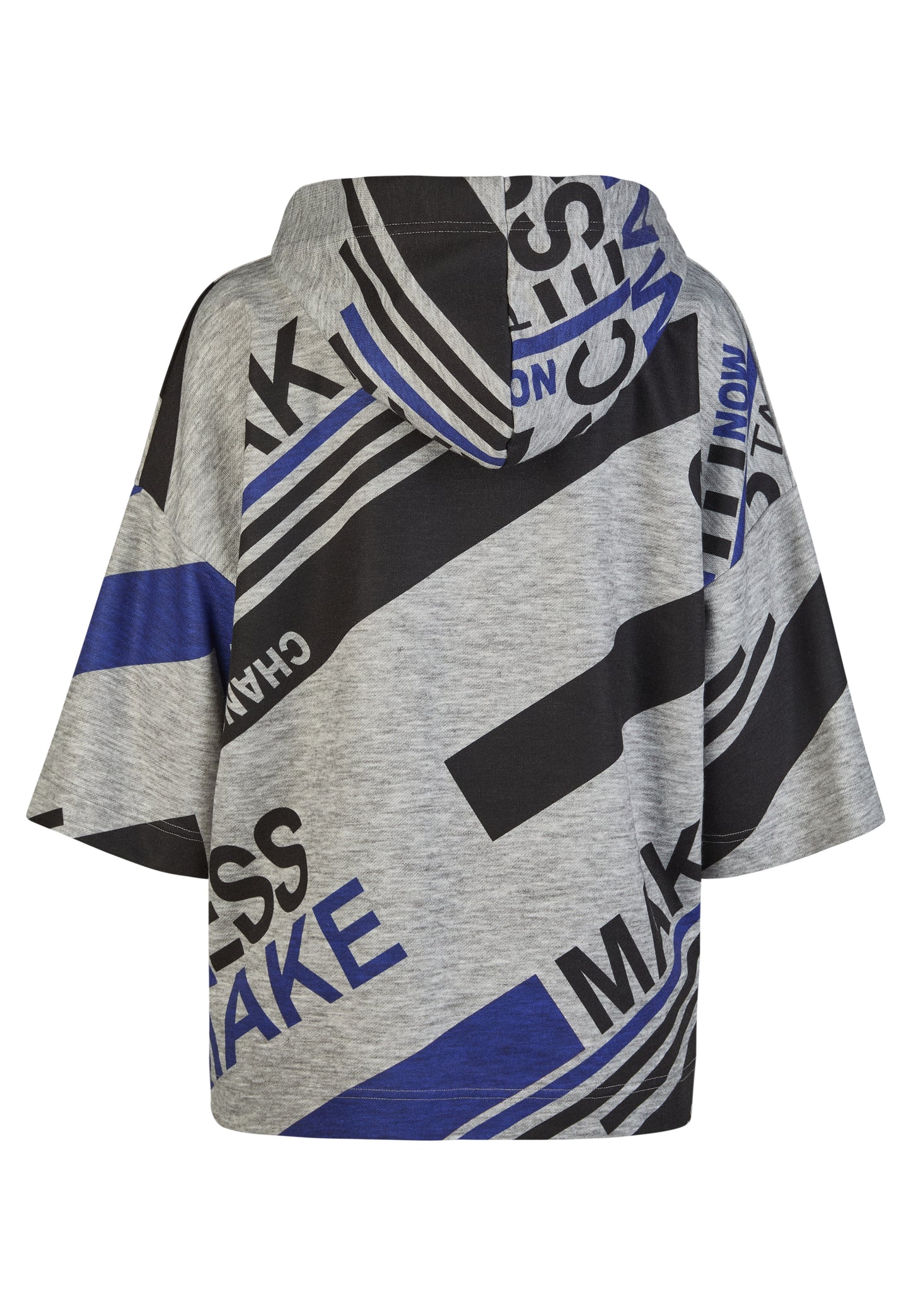 Sweatshirt Hoodie mit Wording-Motiv