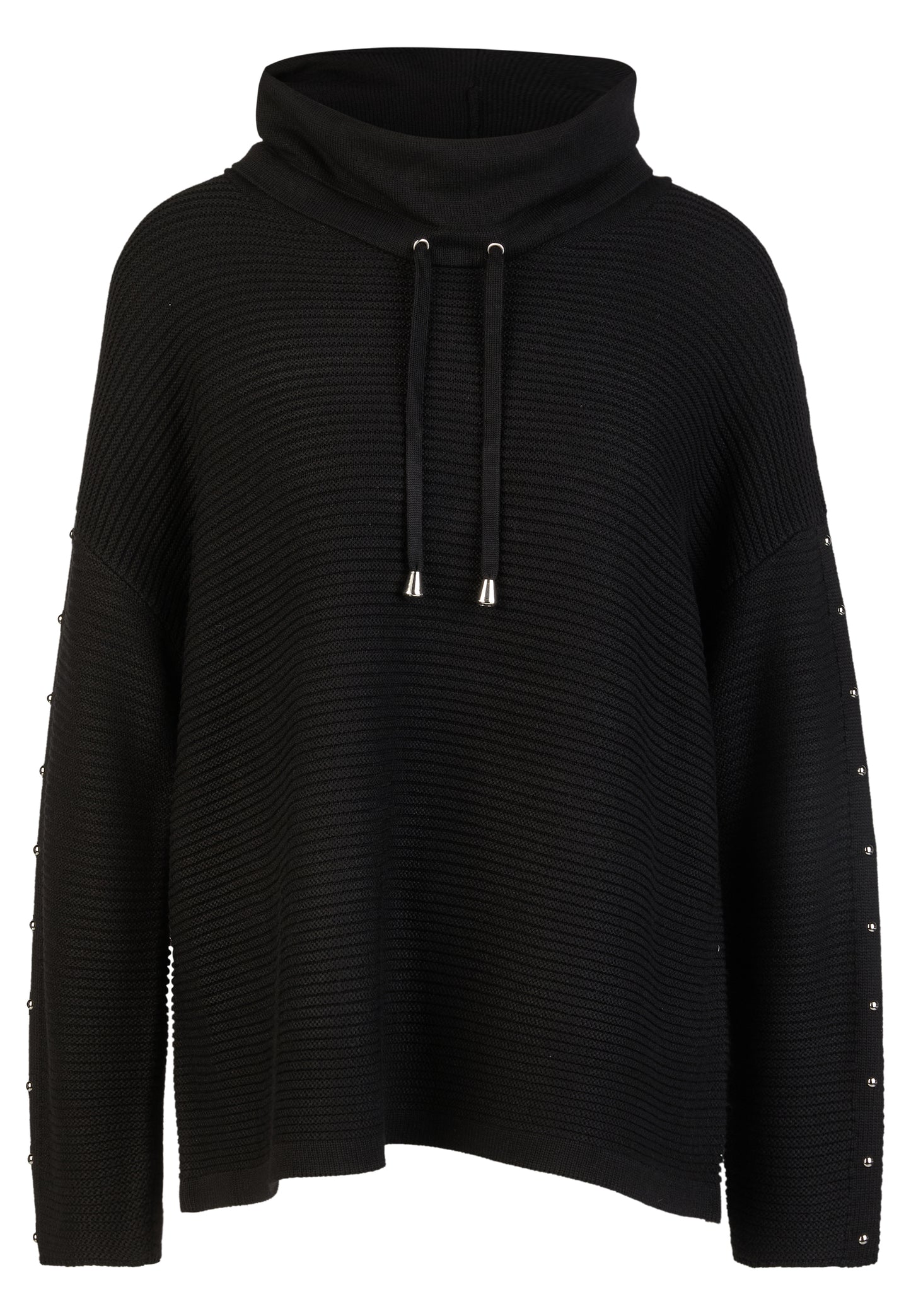 Strick-Pullover mit Metall-Nieten
