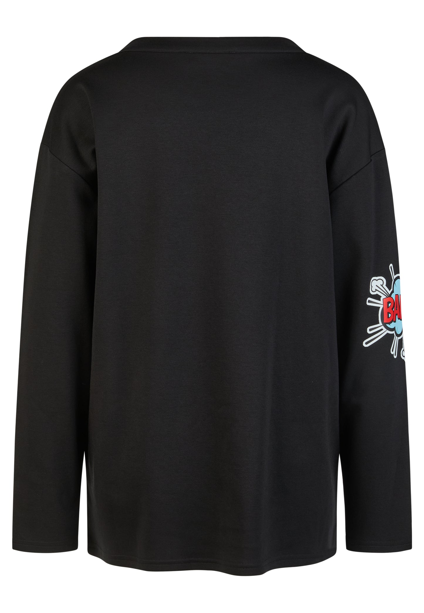 Sweatshirt mit Badge-Motiven