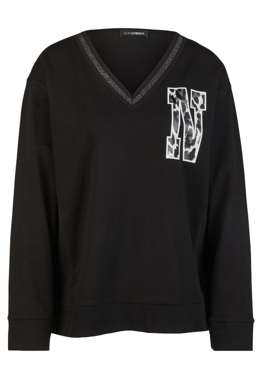 Sweatshirt mit Motiven