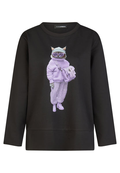 Sweatshirt mit Motiv