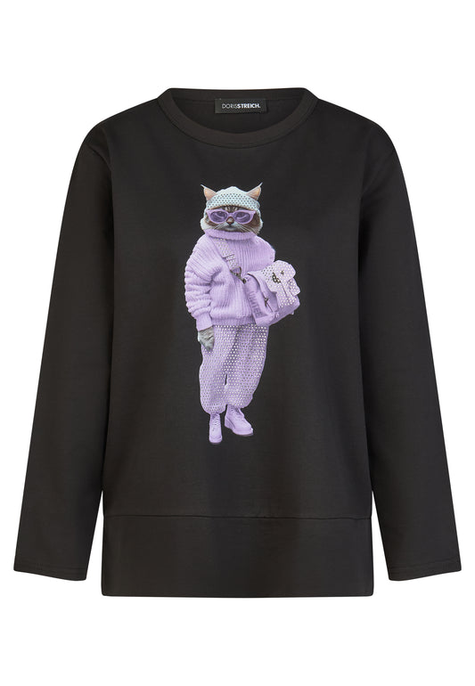 Sweatshirt mit Motiv