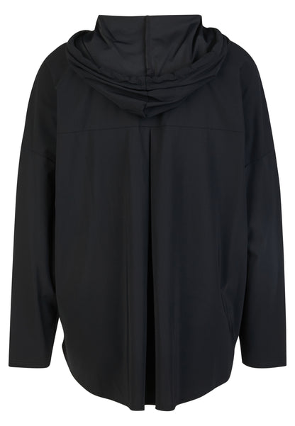 Shirt aus elastischer Wirkware Hoodie