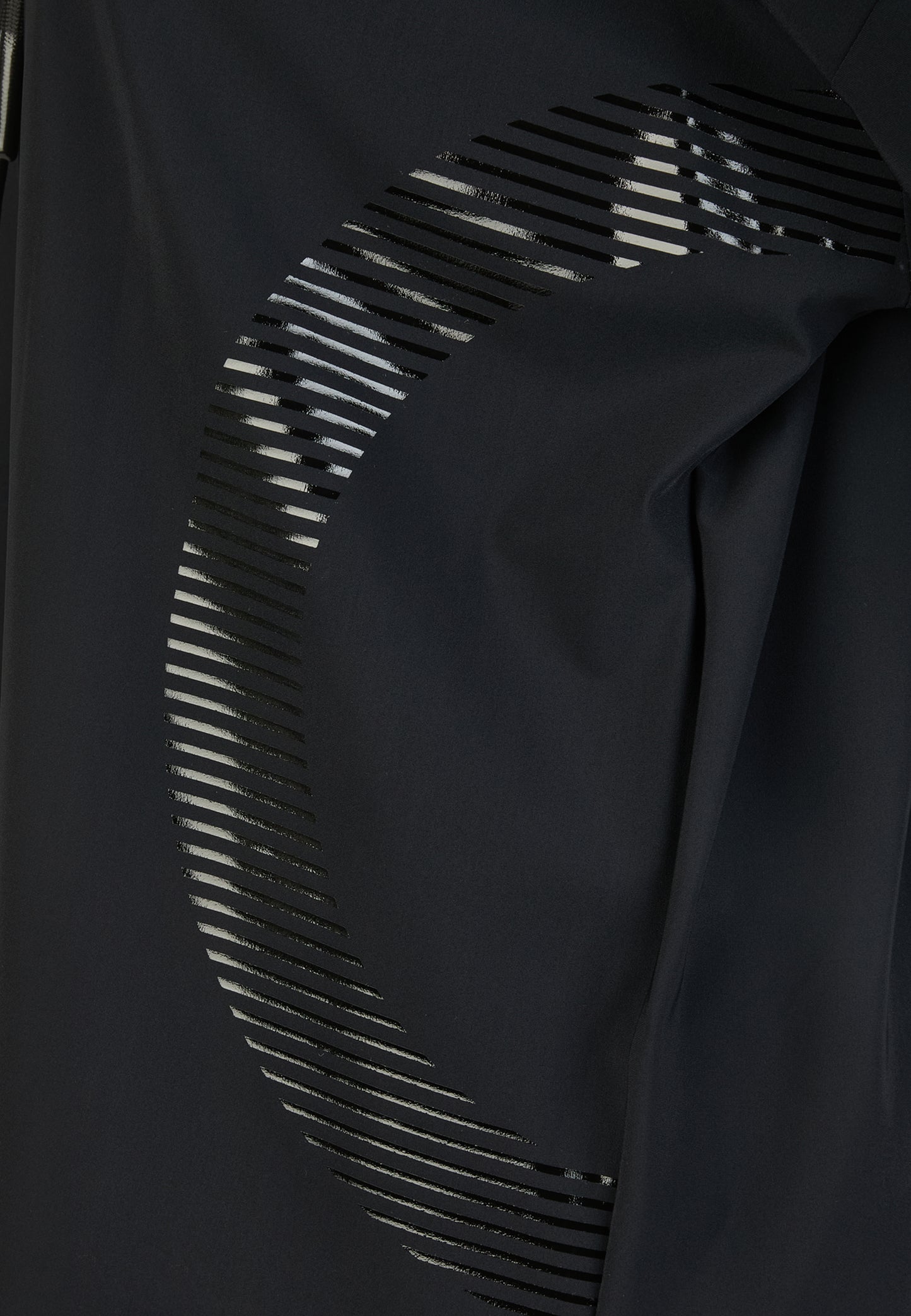 Shirt aus elastischer Wirkware Hoodie