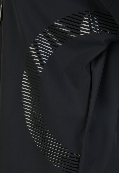 Shirt aus elastischer Wirkware Hoodie