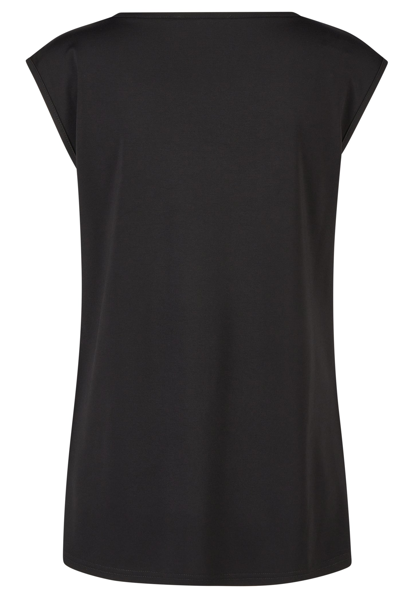 Top aus Jersey mit Metallplättchen-Motiv