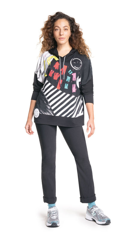 Sweatshirt mit Hoodie