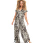 Jumpsuit aus Jersey mit Reißverschluss