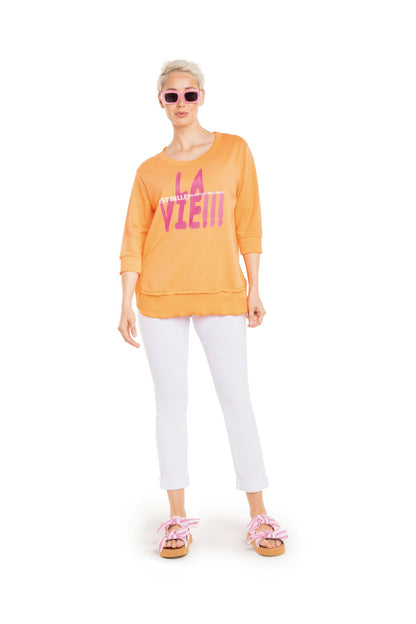 Sweatshirt mit Motivprint