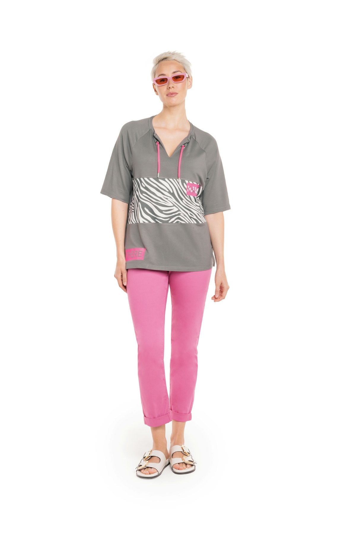 Sweatshirt mit Grafik-Motiv