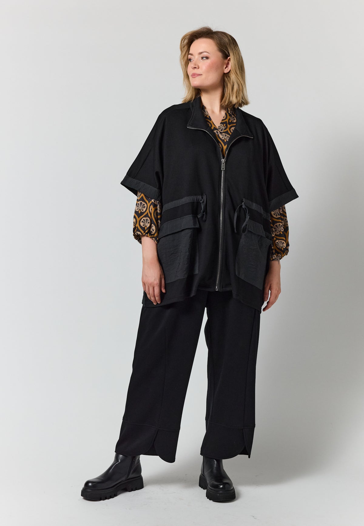 Poncho-Jacke