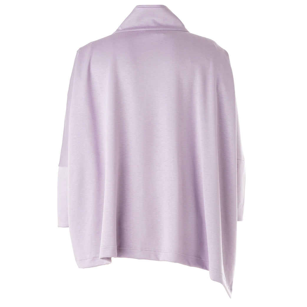 Poncho mit Reißverschluss