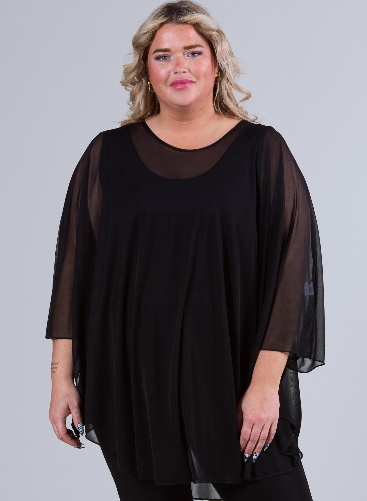 Chiffon Poncho