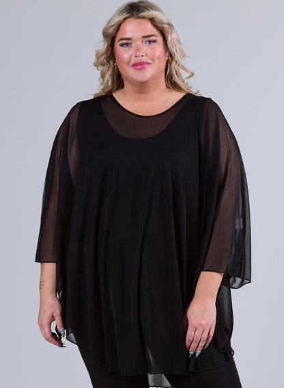 Chiffon Poncho