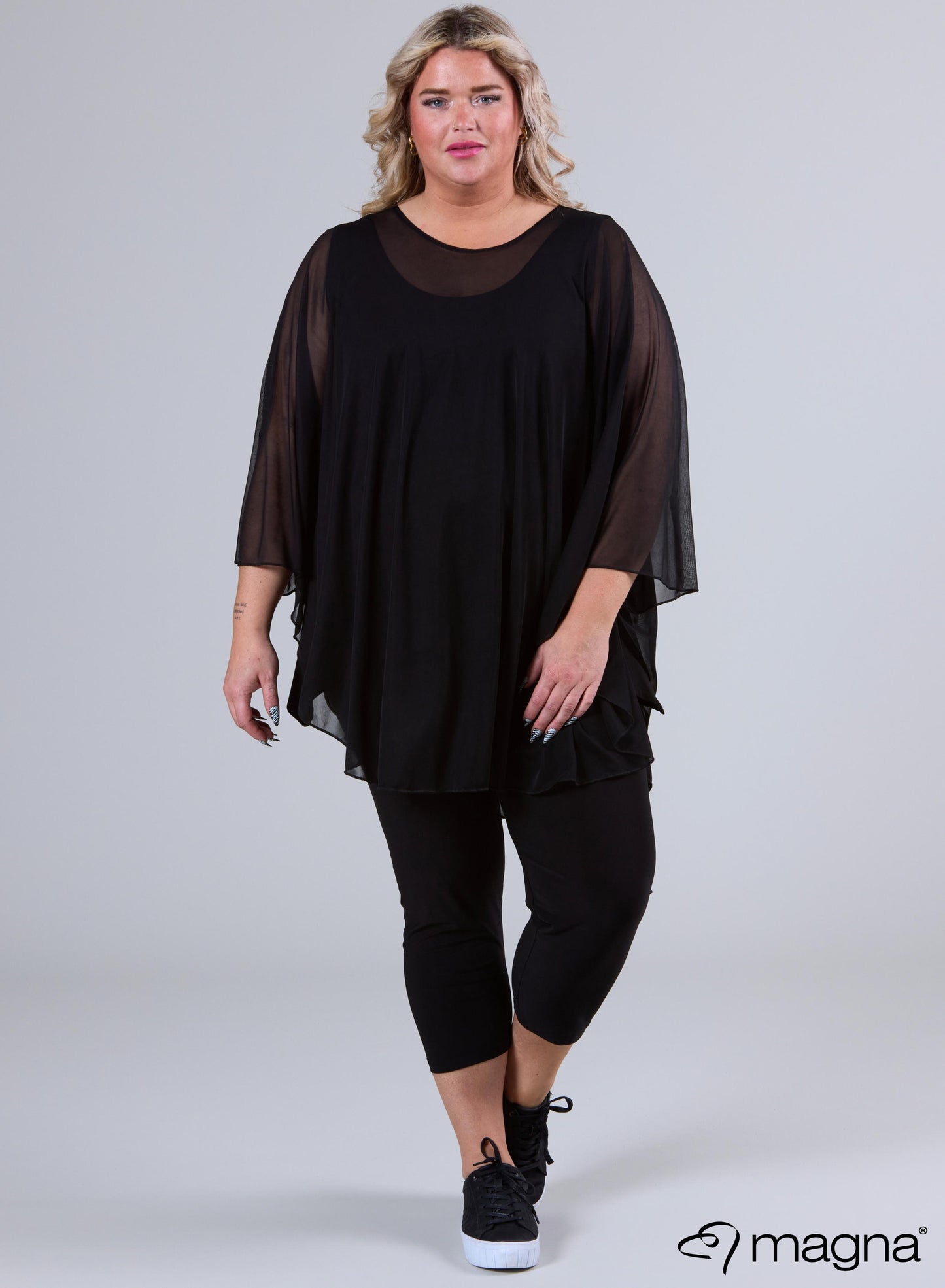 Chiffon Poncho