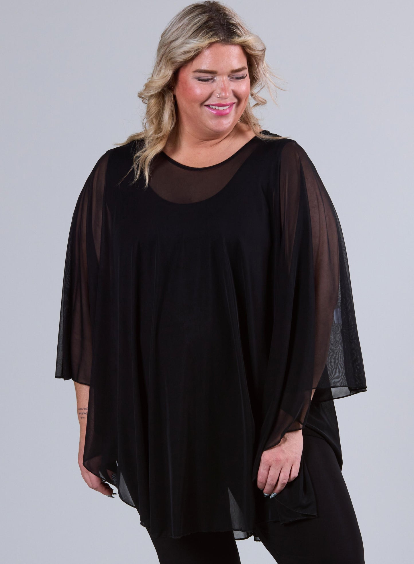 Chiffon Poncho