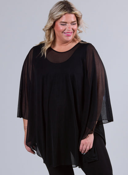 Chiffon Poncho