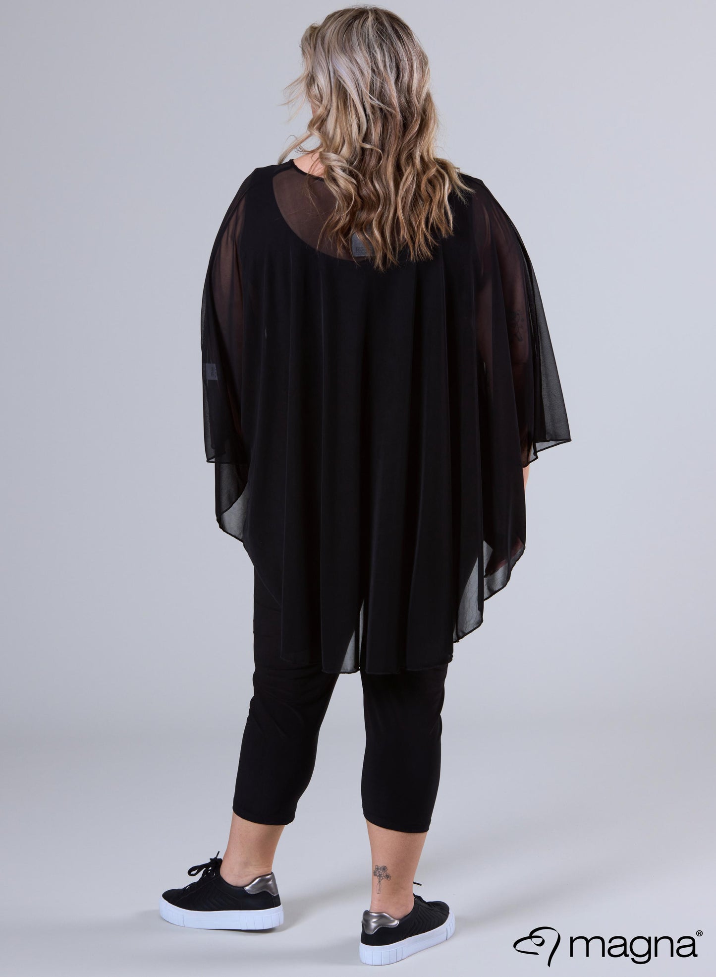 Chiffon Poncho