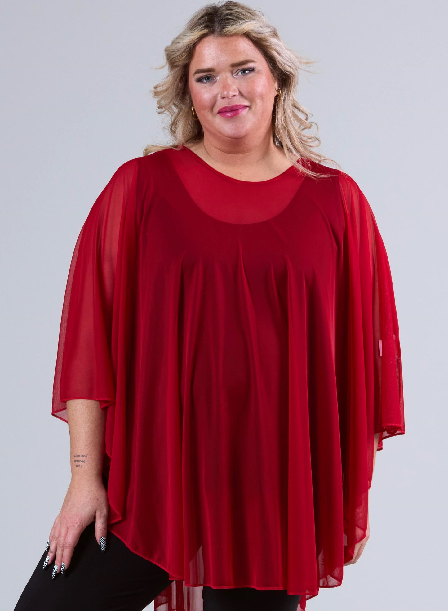 Chiffon Poncho