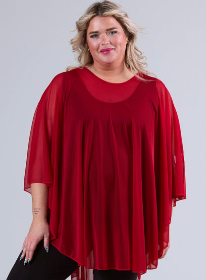 Chiffon Poncho
