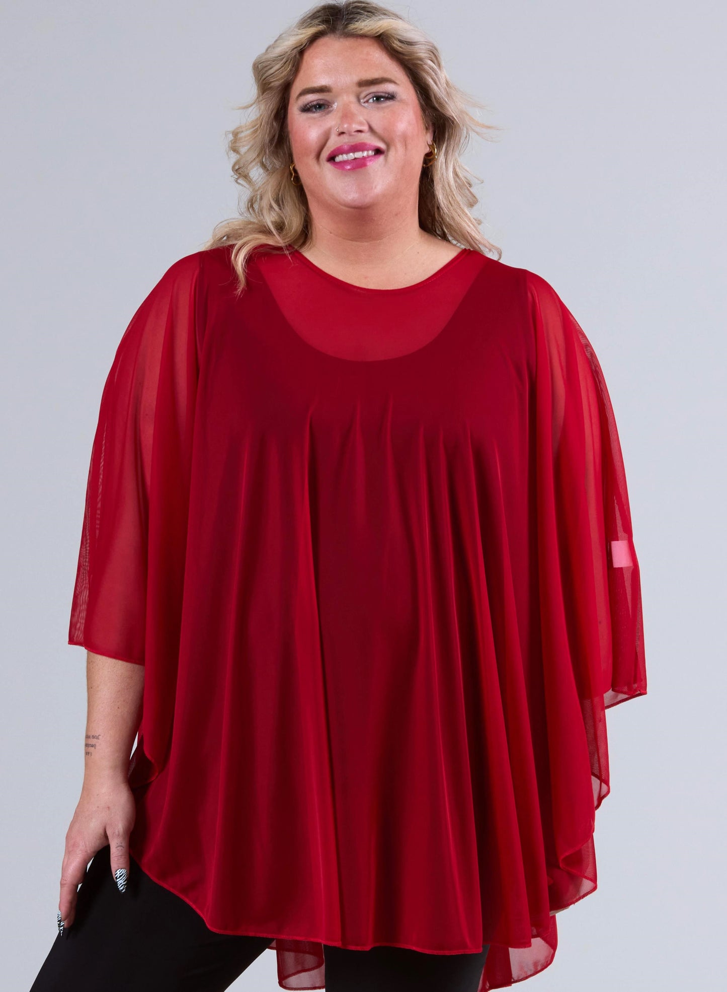 Chiffon Poncho