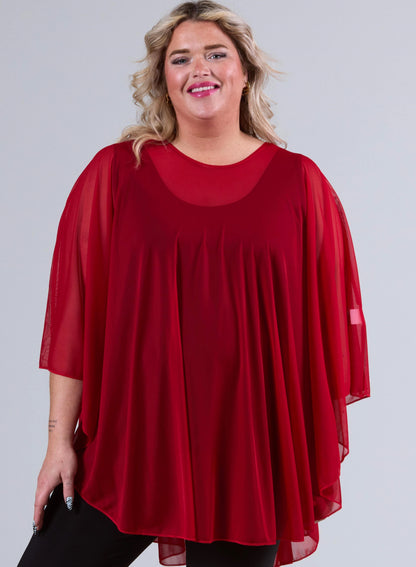 Chiffon Poncho