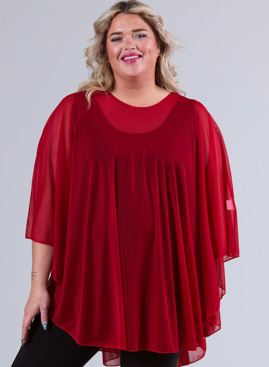 Chiffon Poncho