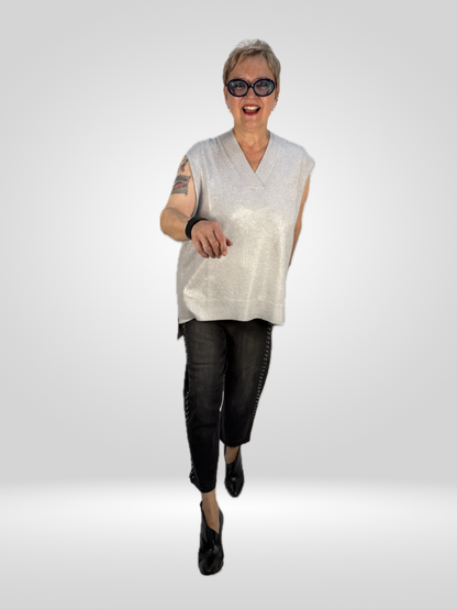 Jeans mit Nieten