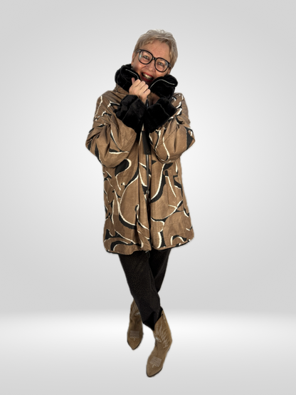 Winterjacke zum Wenden - verschiedene Farben 🎨