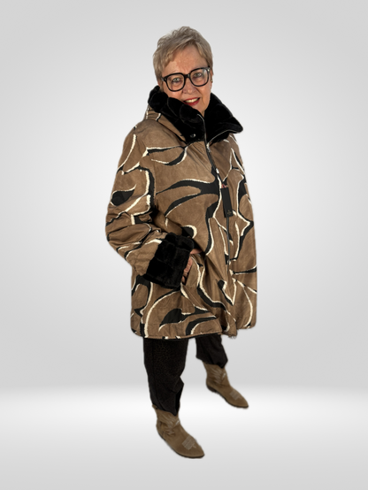 Winterjacke zum Wenden - verschiedene Farben 🎨