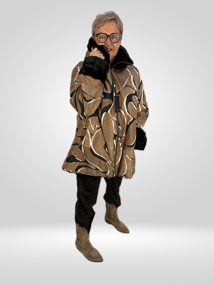 Winterjacke zum Wenden - verschiedene Farben 🎨