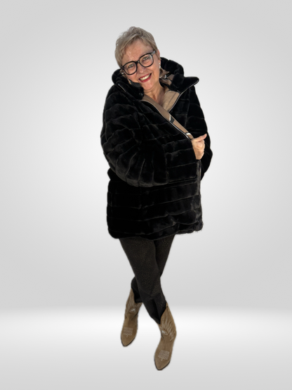 Winterjacke zum Wenden - verschiedene Farben 🎨