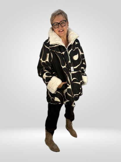 Winterjacke zum Wenden - verschiedene Farben 🎨