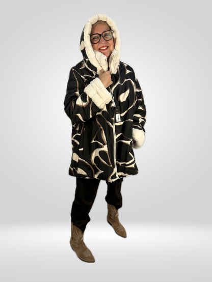 Winterjacke zum Wenden - verschiedene Farben 🎨