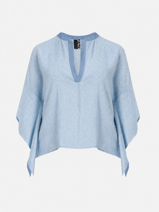 Poncho Bluse