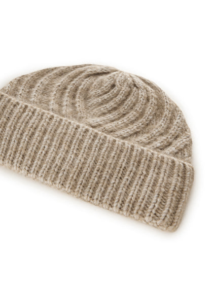 Mütze aus grobem Strick