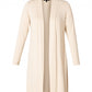 Cardigan/Strickjacke "Ayla Long" - beige